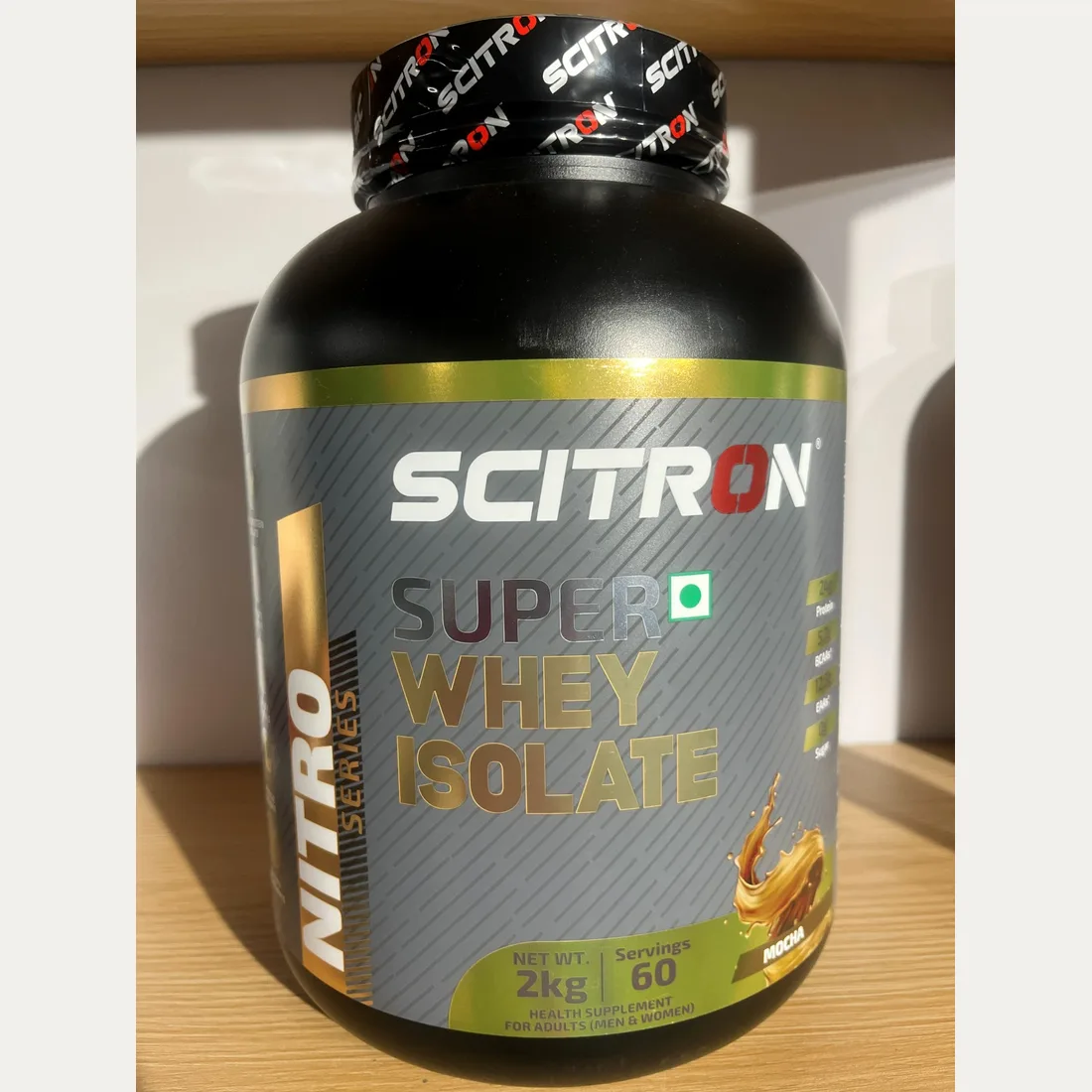 Scitron Nitro Series Super Whey Isolate Protein 2kg