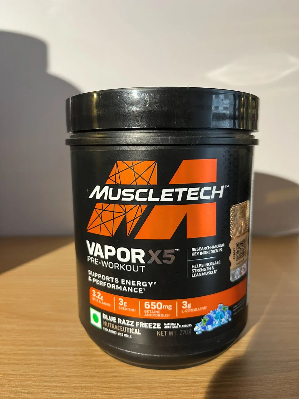 Vapor X5 Pre-Workout