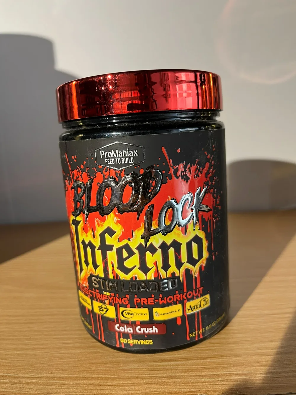 Blood Lock Inferno Pre-Workout